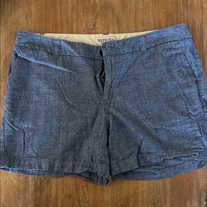 Merona‎ Women's Denim Blue Bermudas